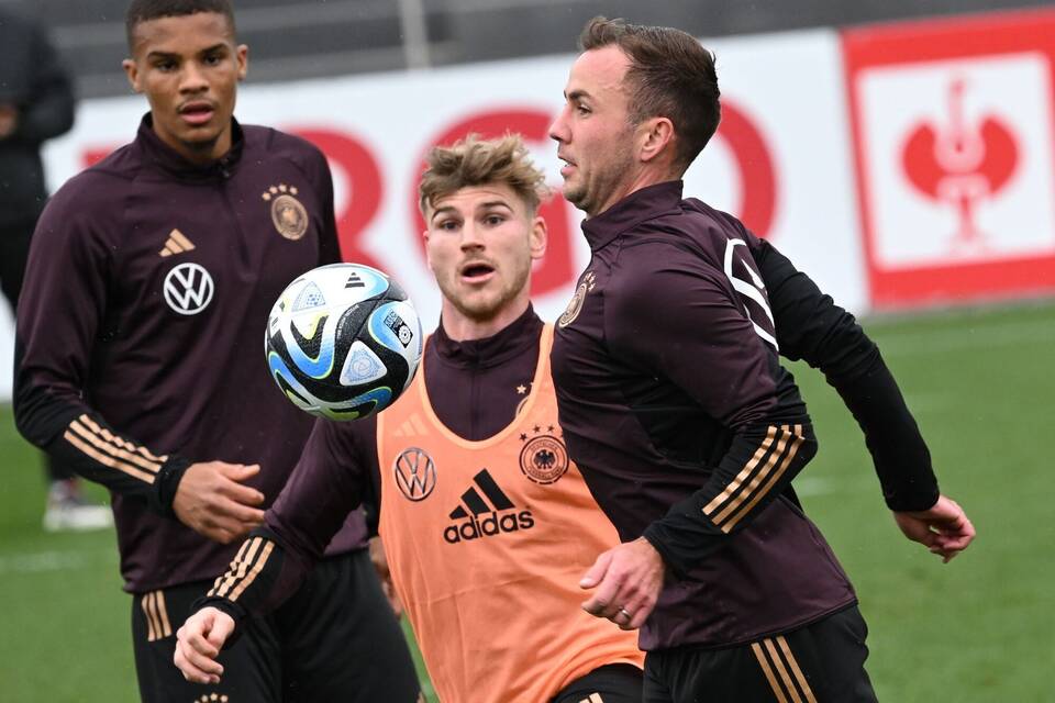 Nationalmannschaft vor dem Länderspiel gegen Peru