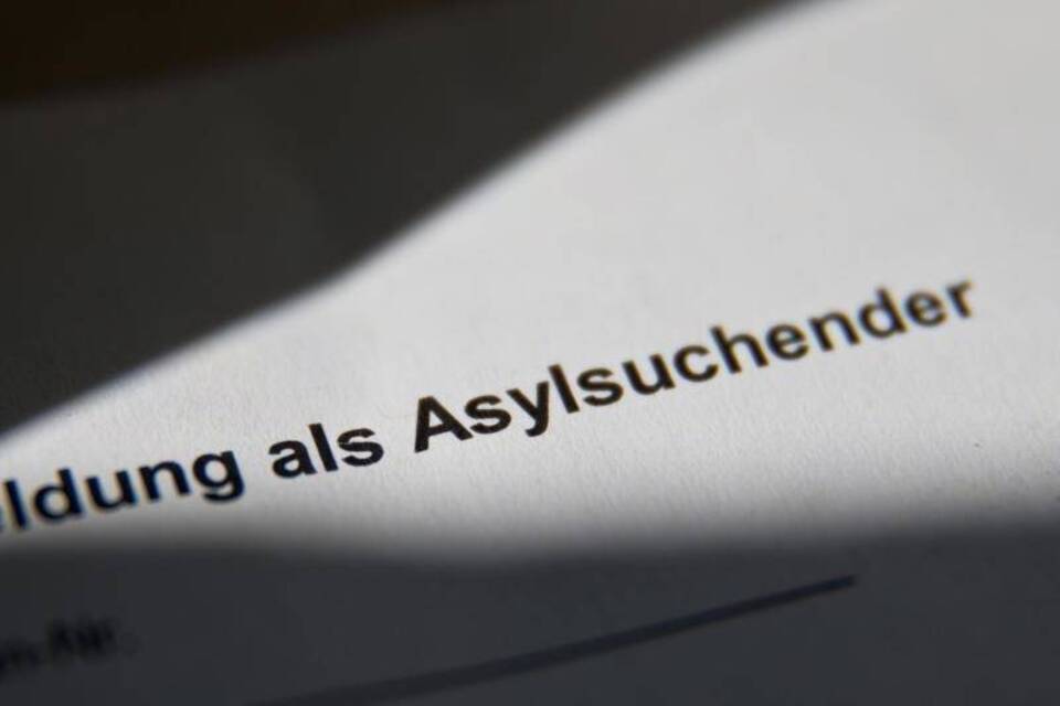 Meldung als Asylsuchender