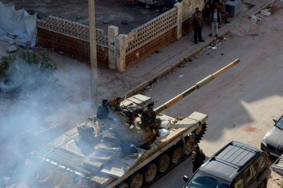 Syrischer Panzer Syrischer Panzer