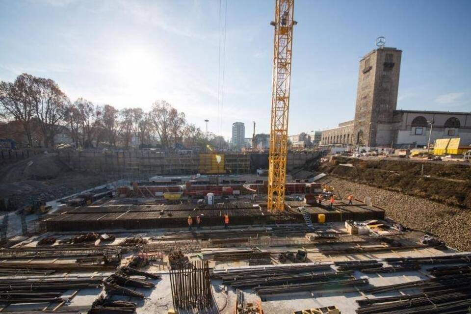 Baustelle Stuttgart 21 Baustelle Stuttgart 21