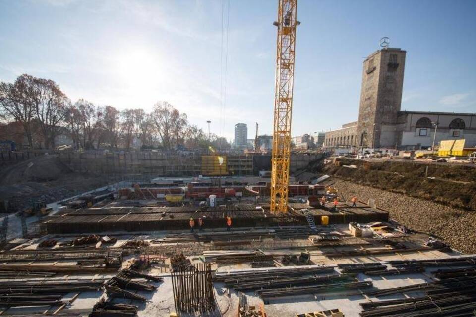 Baustelle Stuttgart 21