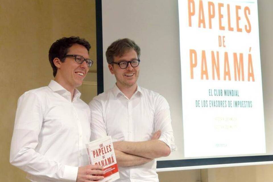 Bastian Obermayer und Frederik Obermaier Bastian Obermayer und Frederik Obermaier
