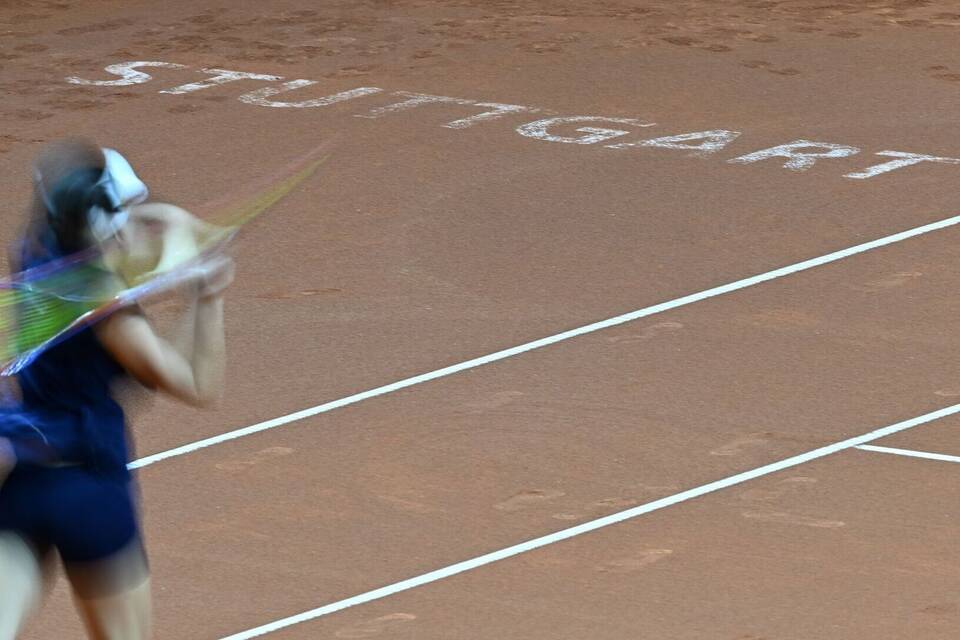 Tennis: WTA-Tour - Stuttgart Tennis: WTA-Tour - Stuttgart