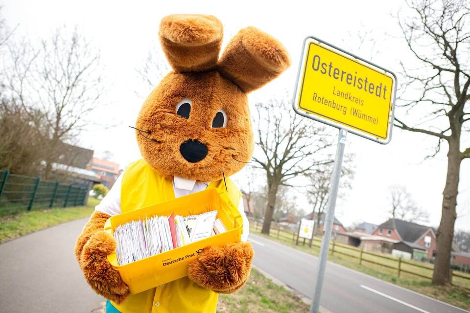 «Hanni Hase» beantwortet Osterpost «Hanni Hase» beantwortet Osterpost