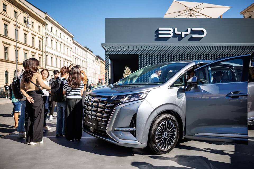 BYD auf Automesse IAA BYD auf Automesse IAA