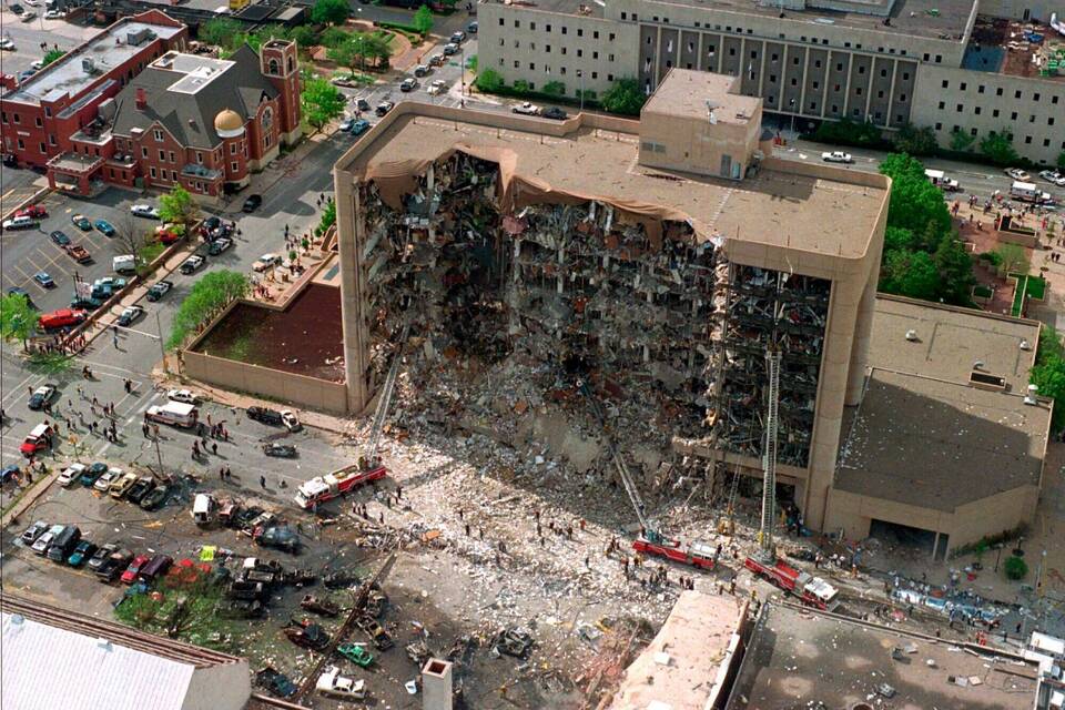 Jahrestag des Bombenanschlag in Oklahoma City