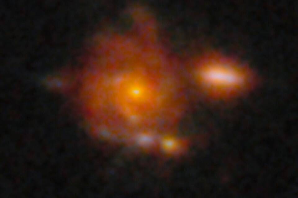 Früheste bekannte Spiralgalaxie entdeckt Früheste bekannte Spiralgalaxie entdeckt