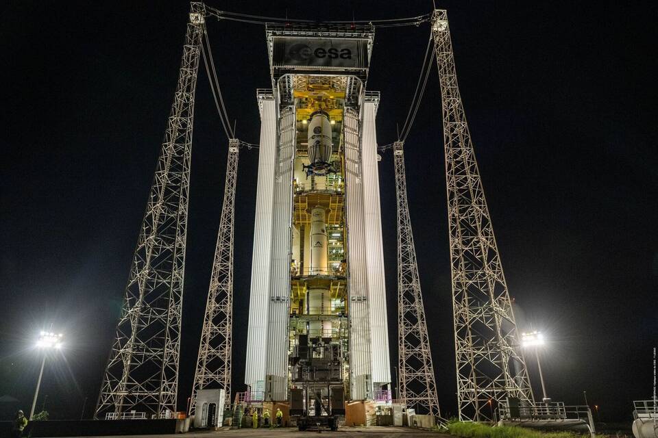 Start des "Biomass"-Satelliten der ESA Start des "Biomass"-Satelliten der ESA