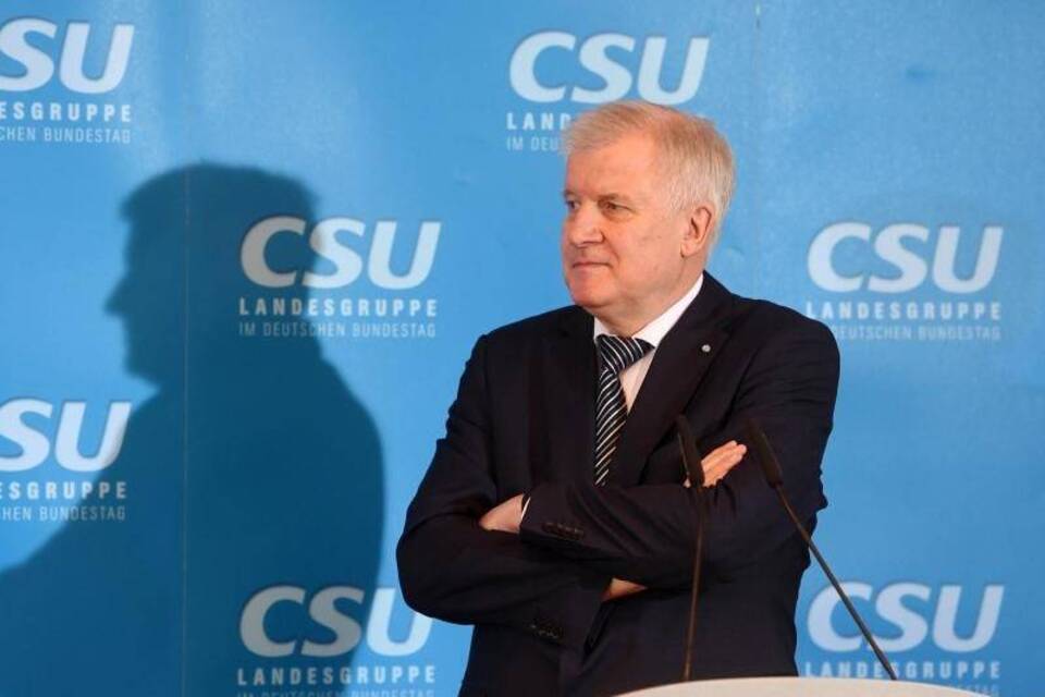 Seehofer in Seeon Seehofer in Seeon