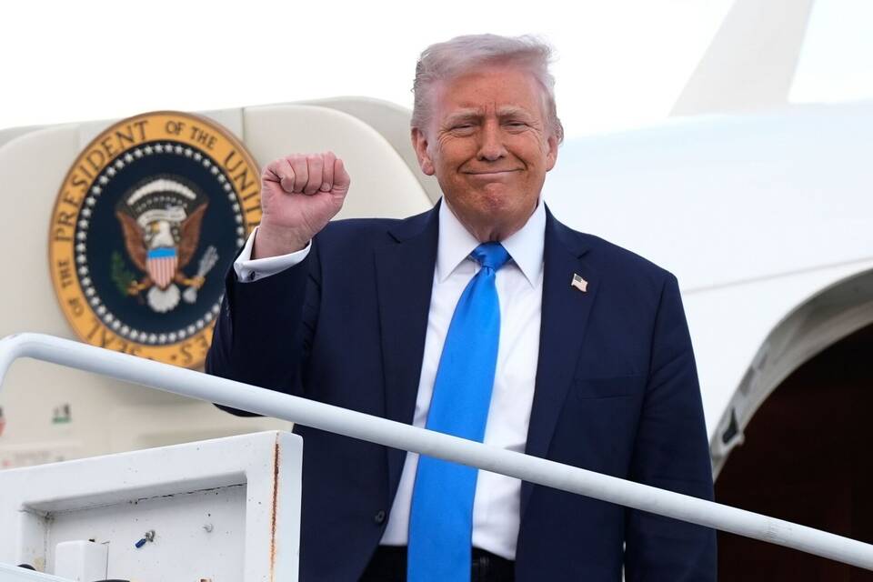 US-Präsident Trump in Alabama US-Präsident Trump in Alabama