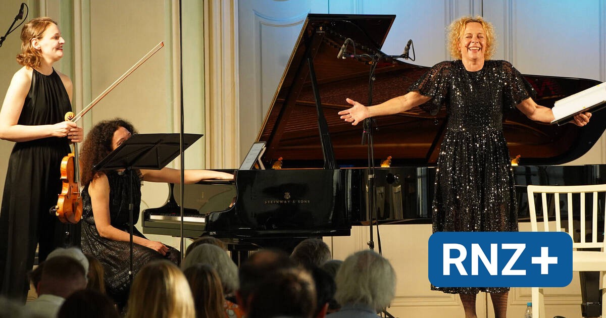 Doppelkonzert mit Katja Riemann Wenn die Springmaus aus der Torte