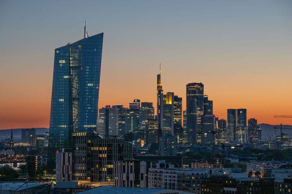 Bankenskyline Frankfurt