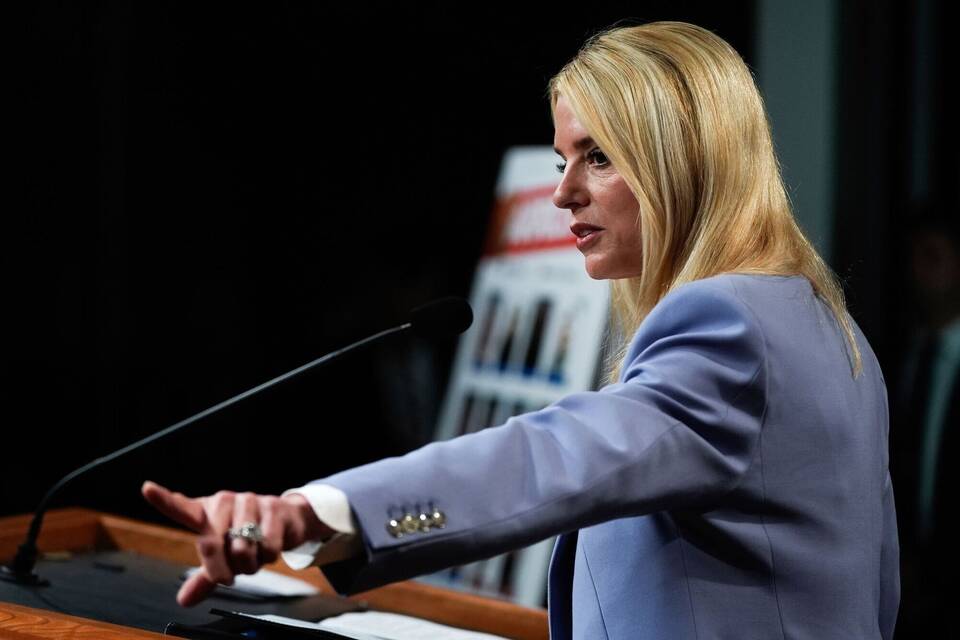 US-Justizministerin Pam Bondi US-Justizministerin Pam Bondi