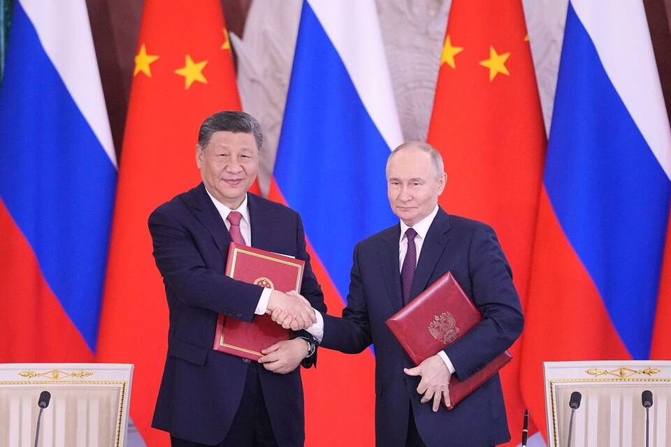 Chinas Präsident Xi in Moskau