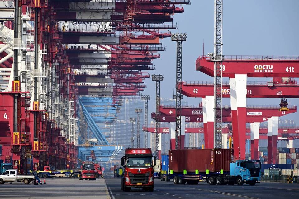 Hafen von Qingdao