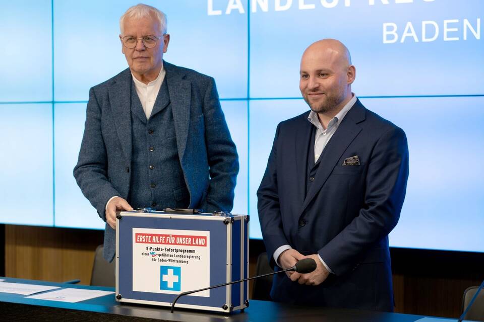 AfD zur Spitzenkandidatur Landtagswahl Baden-Württemberg