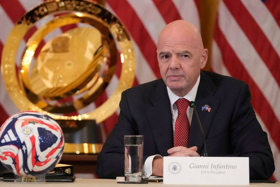 FIFA-Präsident Gianni Infantino FIFA-Präsident Gianni Infantino