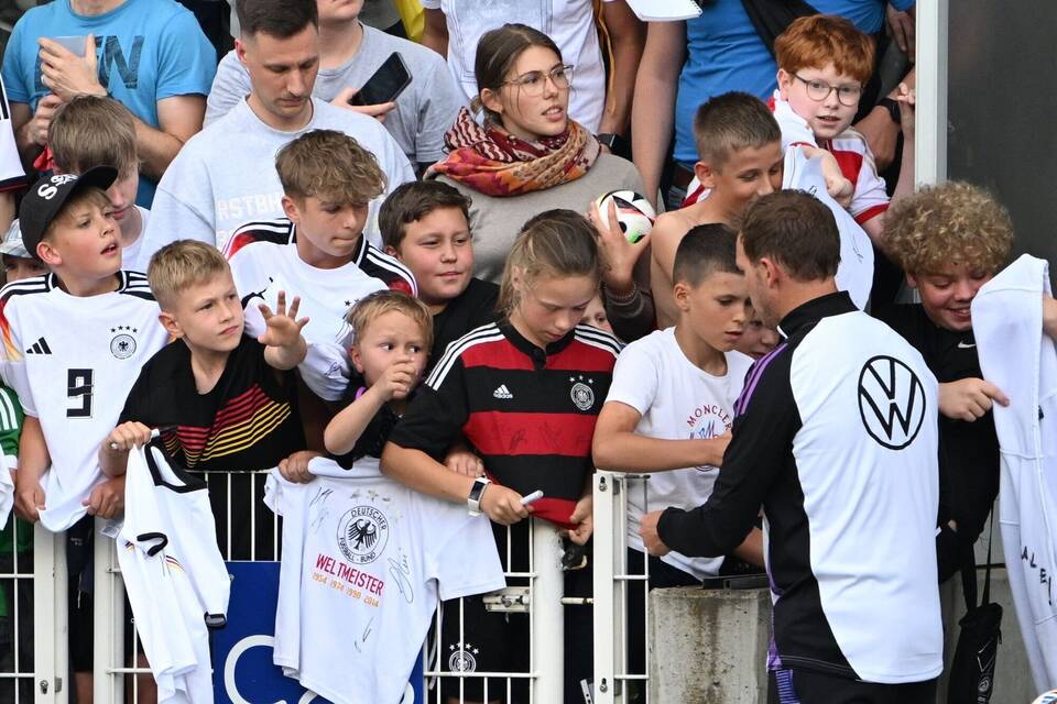 Nationalmannschaft - Öffentliches Training