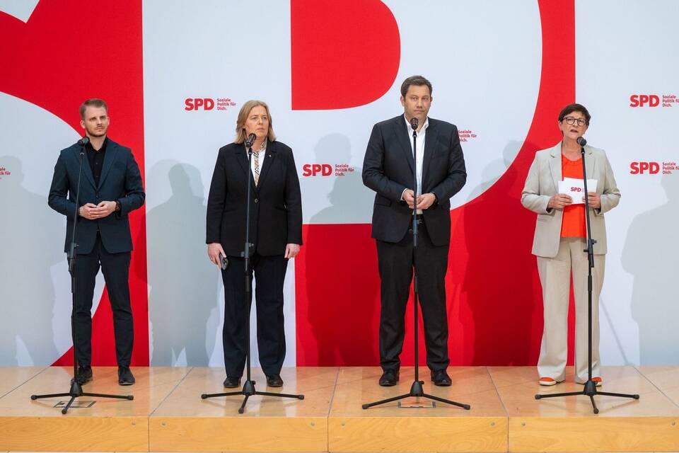 Gremiensitzung SPD - Pressekonferenz Gremiensitzung SPD - Pressekonferenz