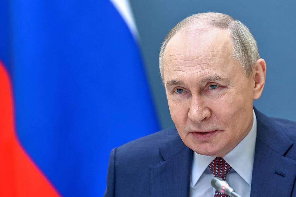 Präsident Putin beim Wirtschaftstreffen