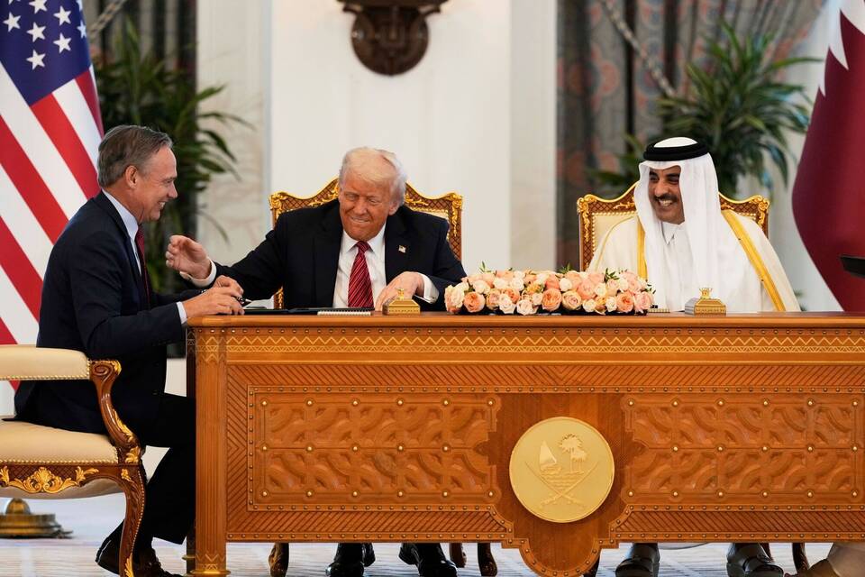 US-Präsident Trump im Nahen Osten - Katar US-Präsident Trump im Nahen Osten - Katar