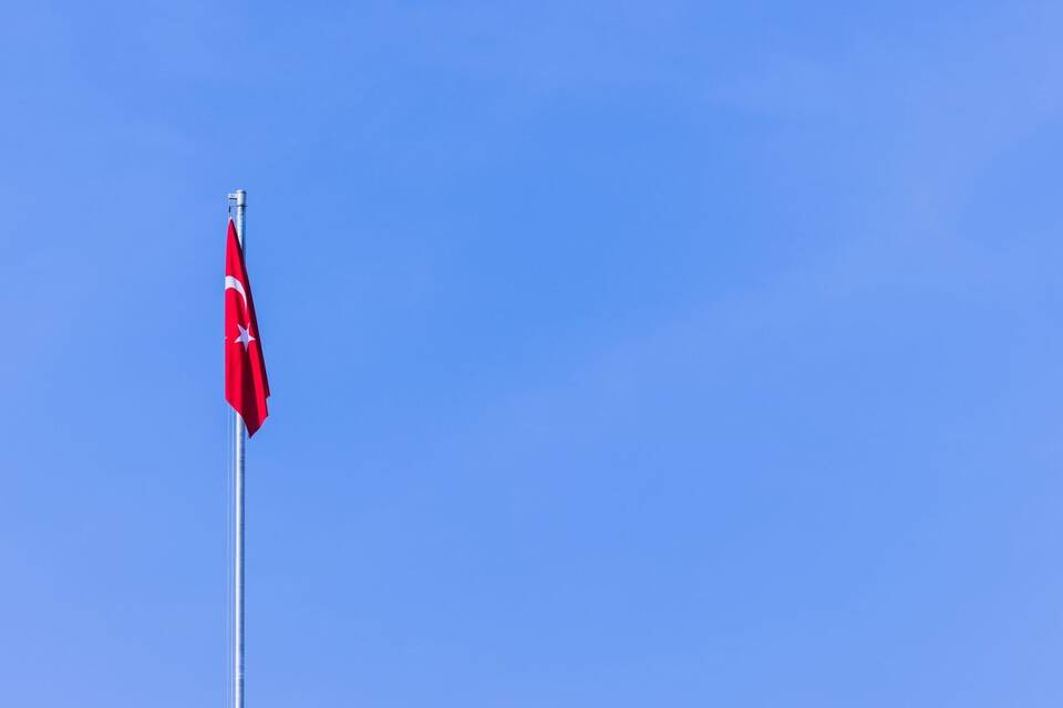 Türkei-Flagge Türkei-Flagge