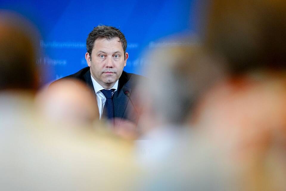 Pressekonferenz mit Lars Klingbeil