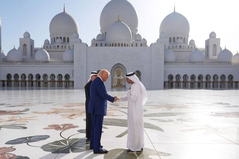 US-Präsident Trump im Nahen Osten - Abu Dhabi