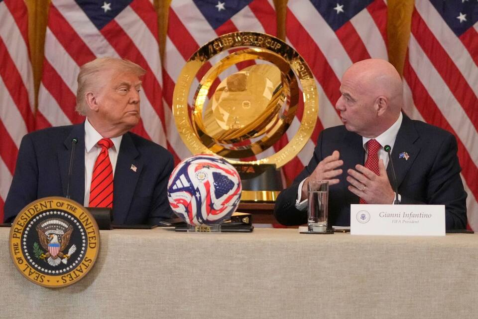 Sitzung der FIFA-Task Force im Weißen Haus Sitzung der FIFA-Task Force im Weißen Haus