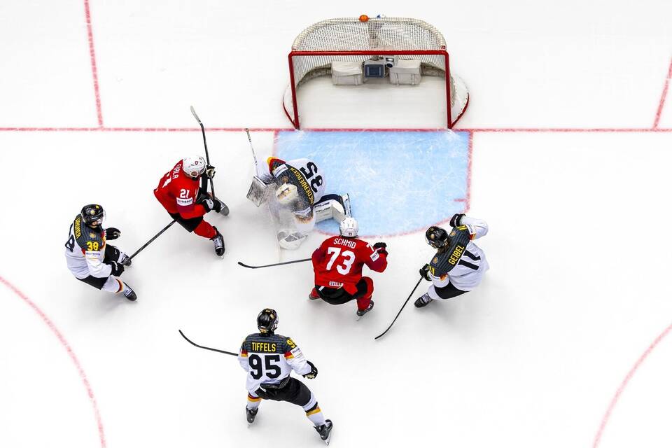 Eishockey-WM: Schweiz - Deutschland Eishockey-WM: Schweiz - Deutschland