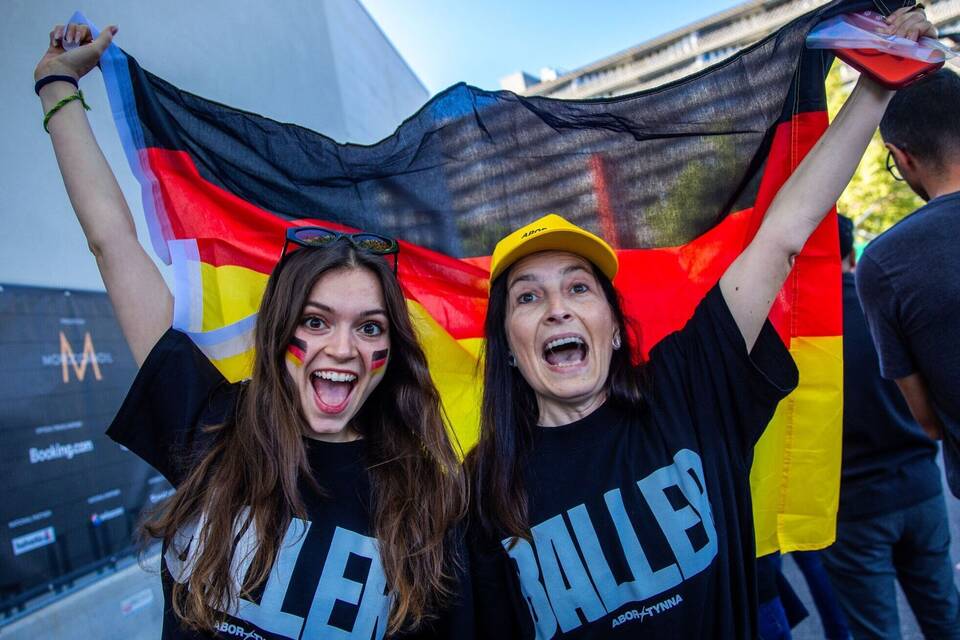 Die Finalaufstellung beim ESC