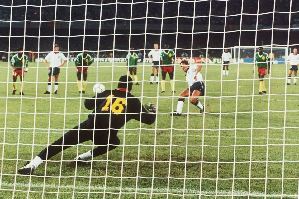 Fußball-WM '90\ England - Kamerun 3\2 n.V. Fußball-WM '90\ England - Kamerun 3\2 n.V.