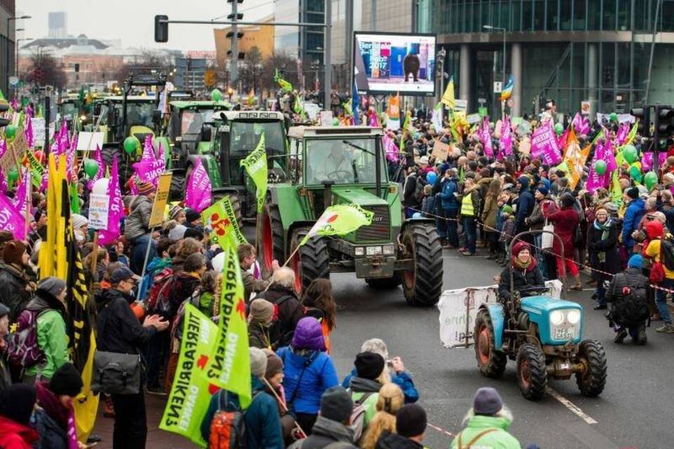 7. "Wir haben es satt!"-Demonstration 7. "Wir haben es satt!"-Demonstration