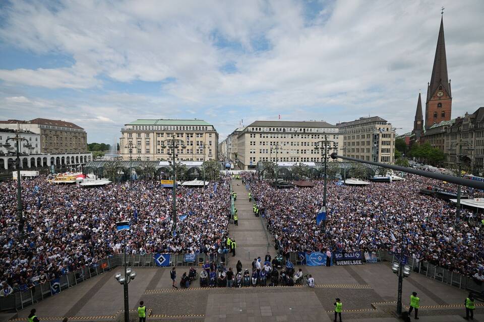 Aufstiegsfeier Hamburger SV Aufstiegsfeier Hamburger SV