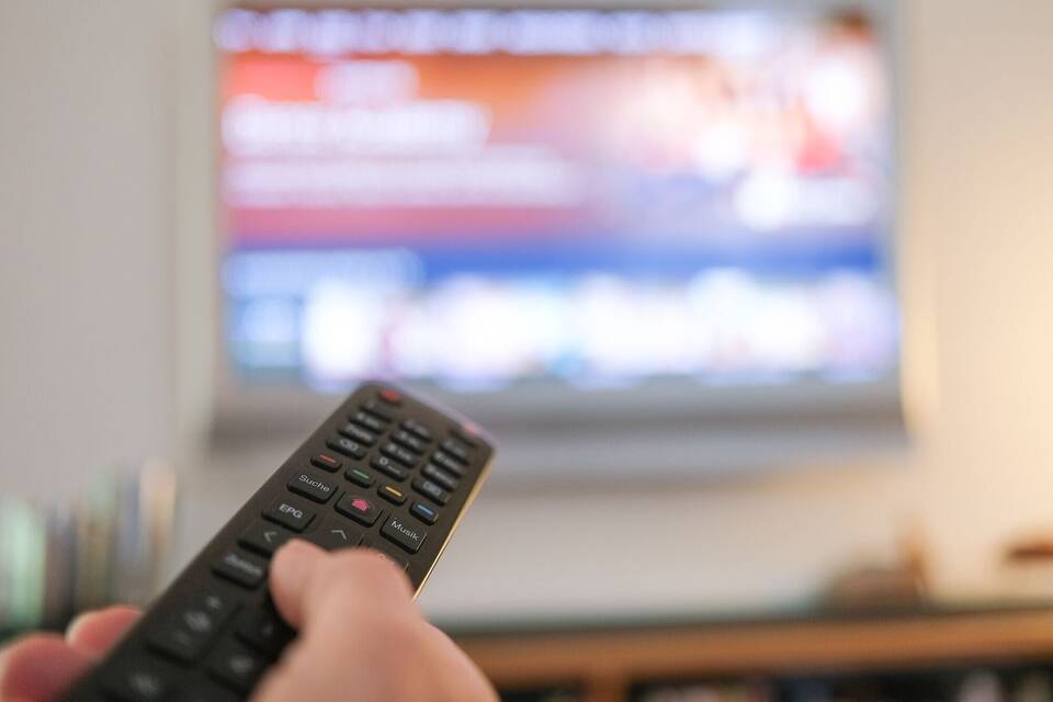 Vor dem Fernseher Vor dem Fernseher