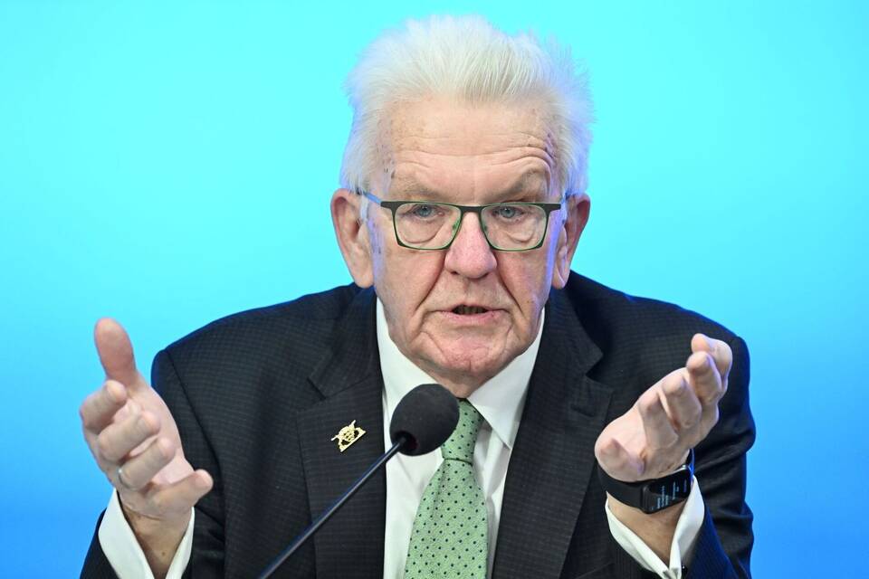 Ministerpräsident Winfried Kretschmann