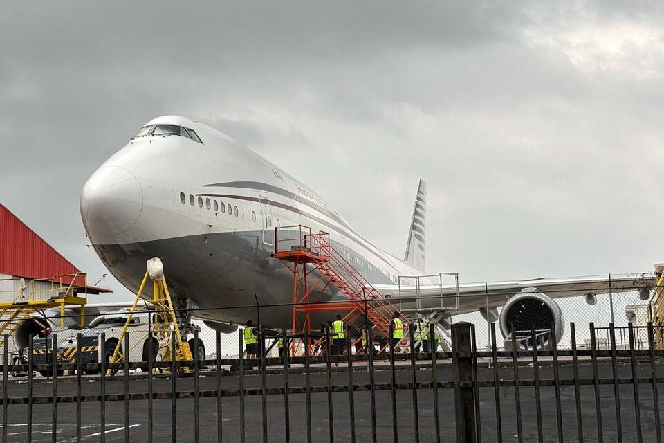 Möglicher Jet für Trump aus Katar Möglicher Jet für Trump aus Katar