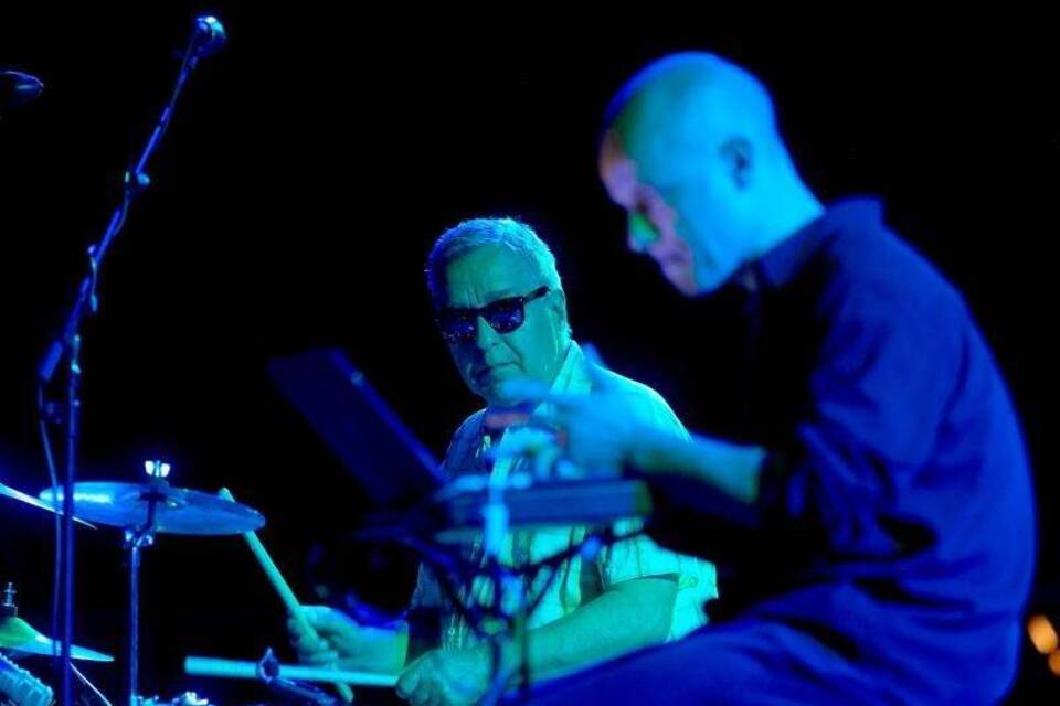 Jaki Liebezeit und Marcus Schmickler Jaki Liebezeit und Marcus Schmickler
