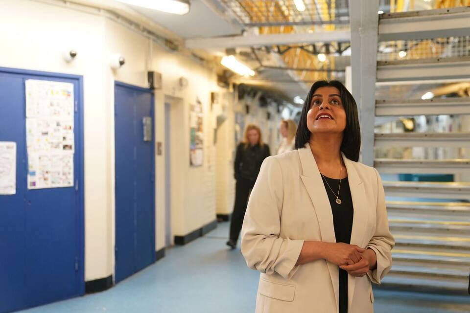 Justizministerin Shabana Mahmood Justizministerin Shabana Mahmood