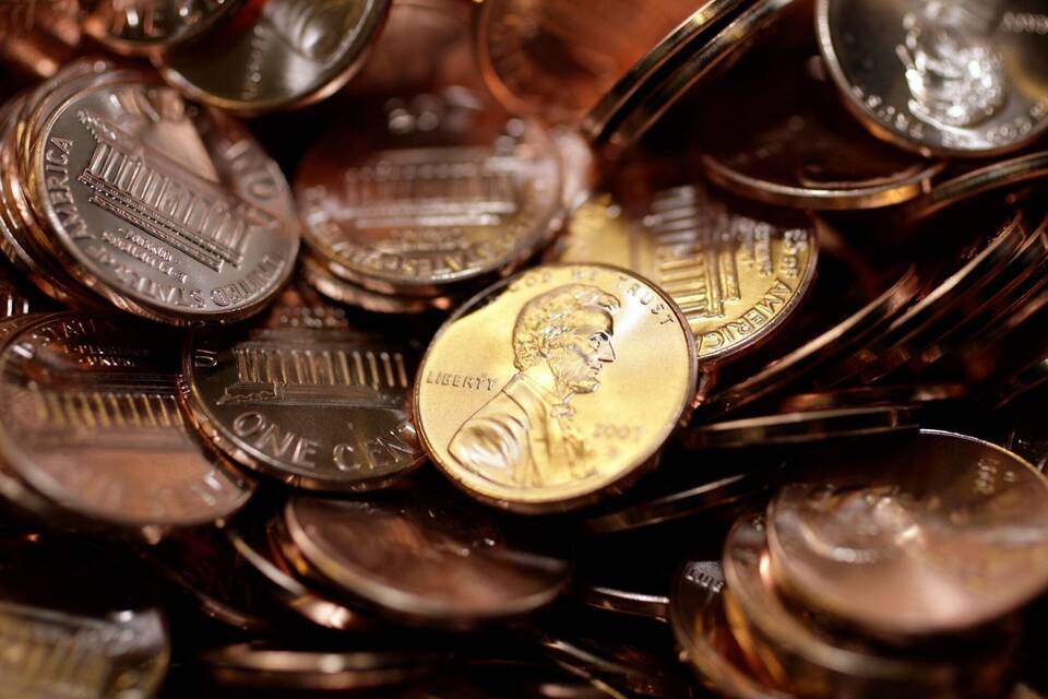 USA stellen Produktion von 1-Cent-Münzen ein