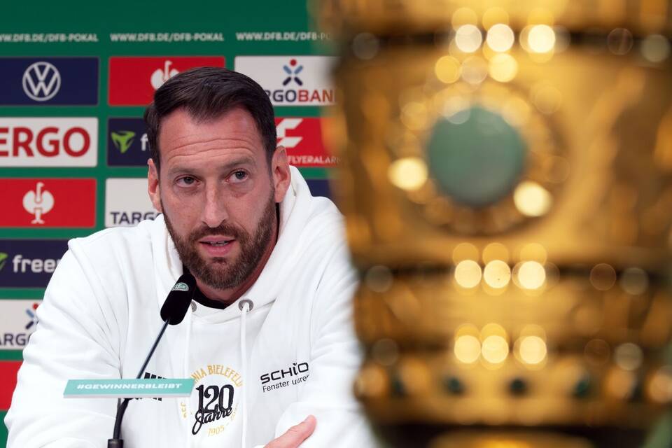 Vor dem DFB-Pokalfinale - Pressekonferenz Vor dem DFB-Pokalfinale - Pressekonferenz