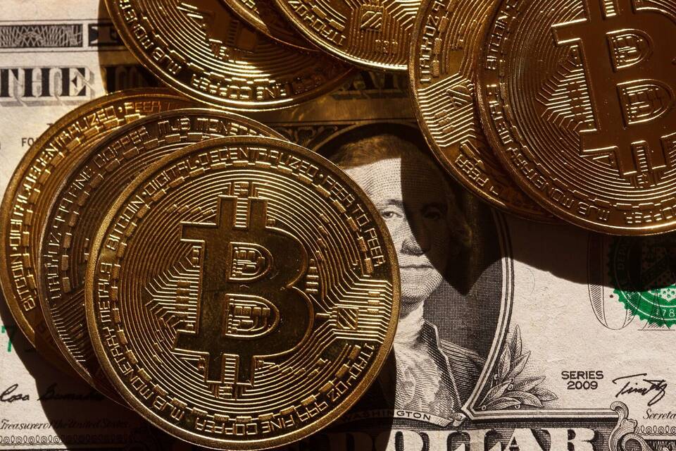 Bitcoin und US-Dollar