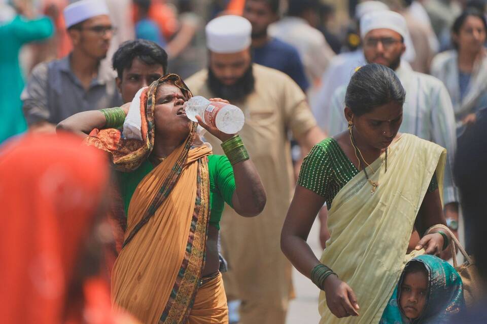Hitze in Indien Hitze in Indien