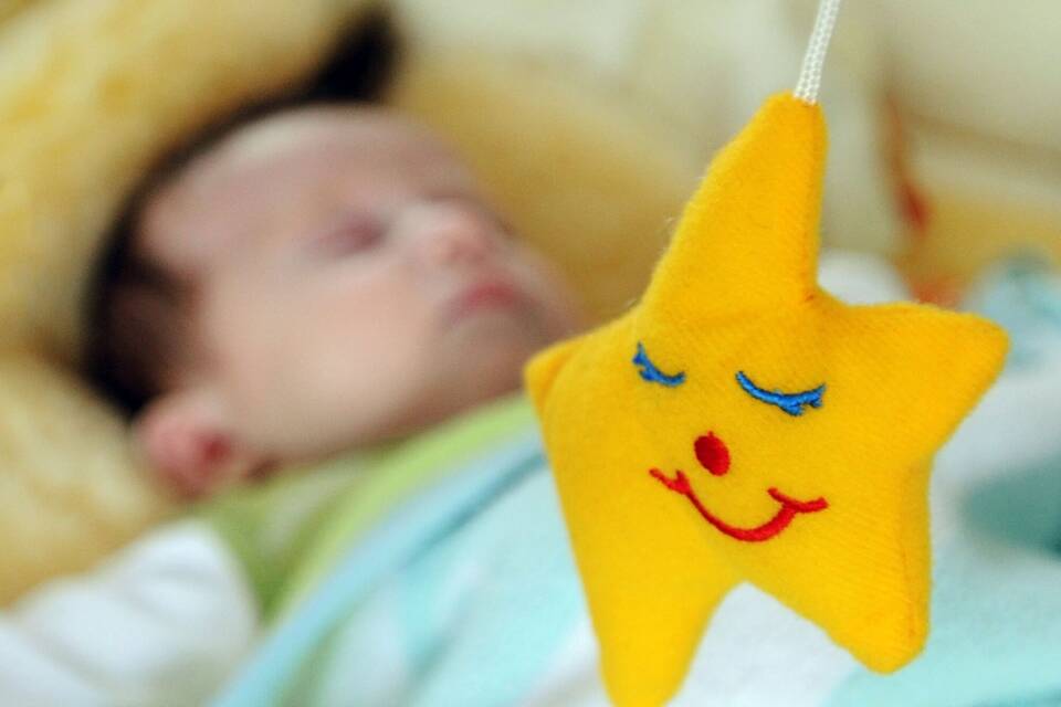 Schlafender Säugling