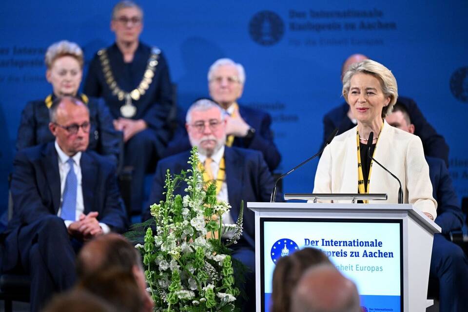 Internationaler Karlspreis 2025 - Verleihung