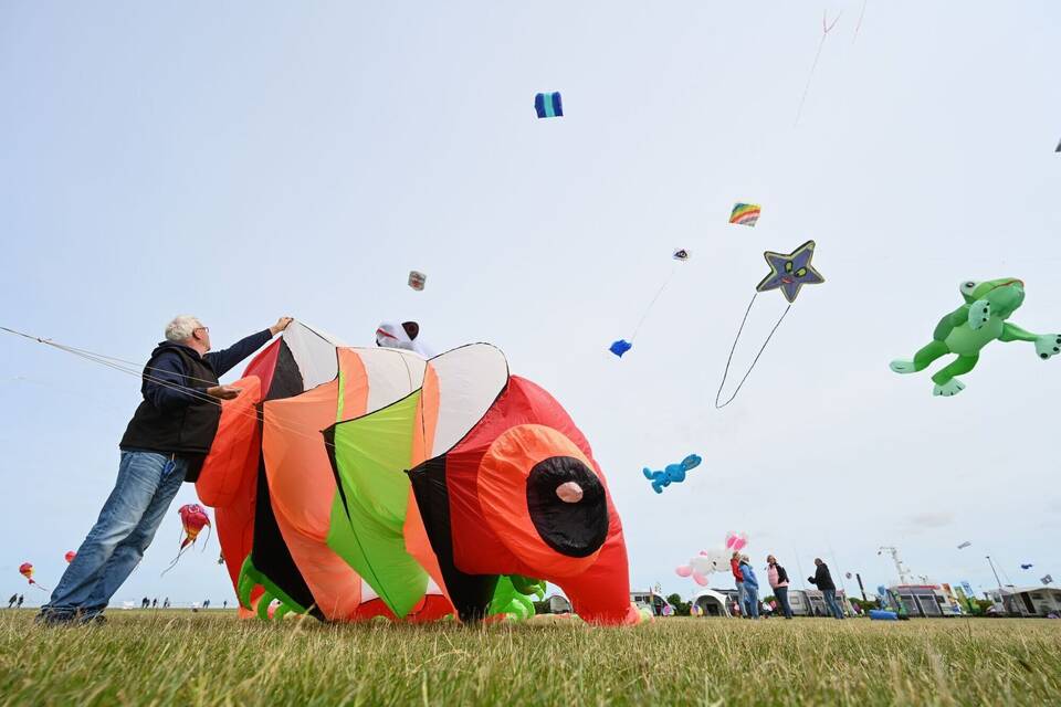 Drachenfest am Meer