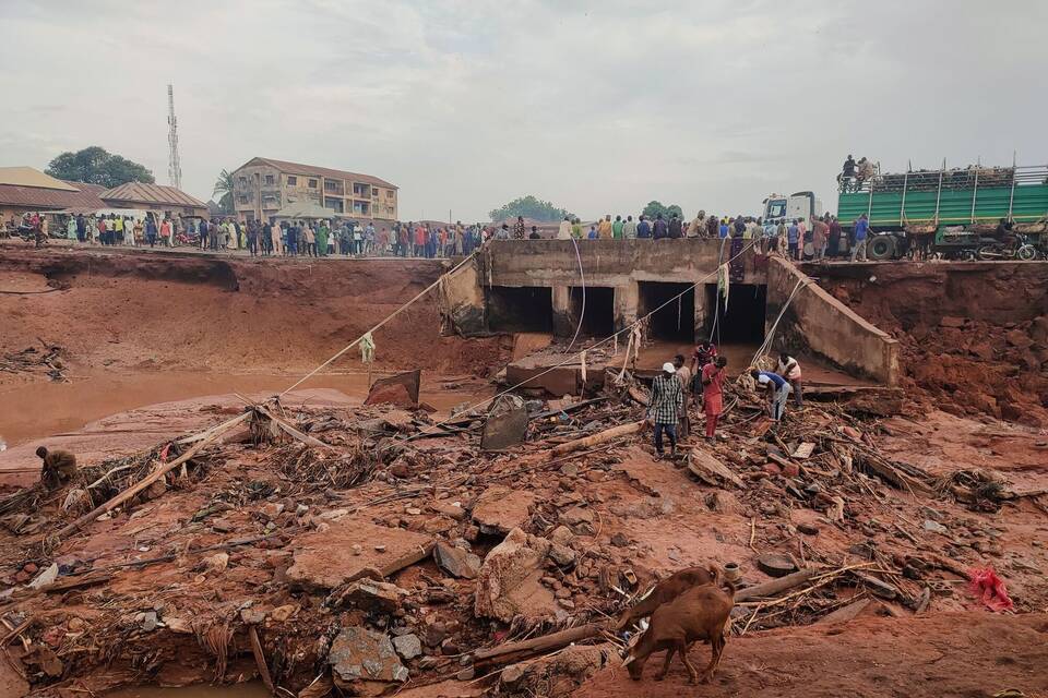 Überschwemmungen in Nigeria