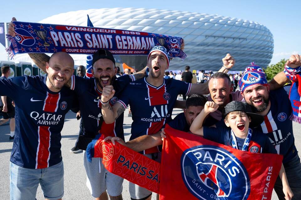 Vor dem Finale Paris Saint-Germain - Inter Mailand Vor dem Finale Paris Saint-Germain - Inter Mailand