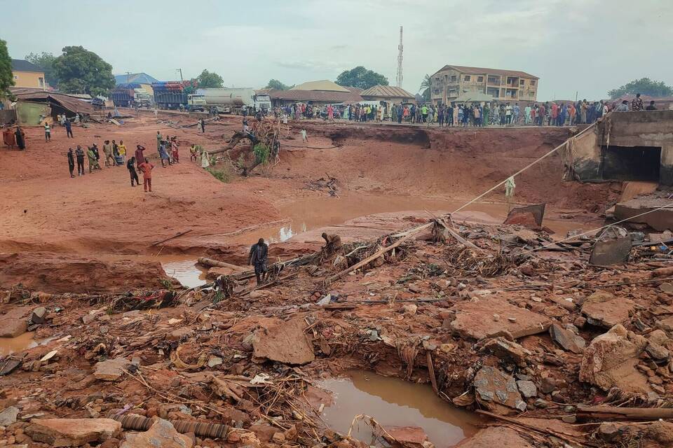 Überschwemmungen in Nigeria