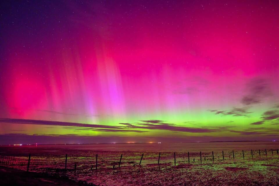 Polarlichter in Niedersachsen Polarlichter in Niedersachsen